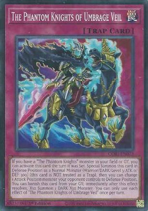 The Phantom Knights of Umbrage Veil (Common / Short Print) [CORI-EN073] 1st Edition