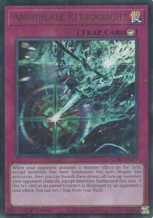 Annihilate Retroglight (Ultra Rare) [CORI-EN079] 1st Edition