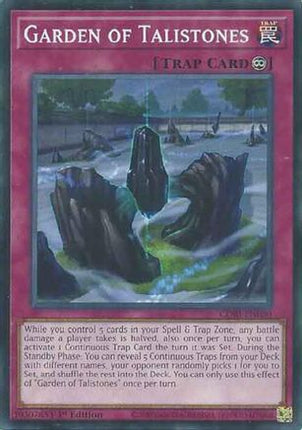 Garden of Talistones (Common / Short Print) [CORI-EN080] 1st Edition