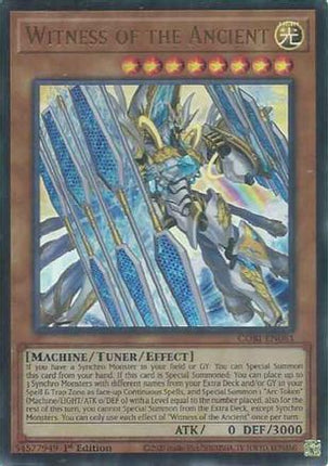 Witness of the Ancient (Ultra Rare) [CORI-EN081] 1st Edition