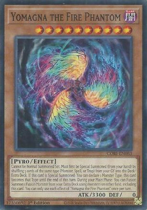 Yomagna the Fire Phantom (Common / Short Print) [CORI-EN083] 1st Edition