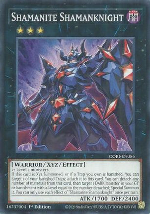 Shamanite Shamanknight (Common / Short Print) [CORI-EN086] 1st Edition