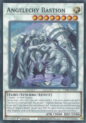 Angelechy Bastion (Common / Short Print) [CORI-EN091] 1st Edition