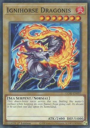 Ignihorse Dragonis (Common / Short Print) [CORI-EN097] 1st Edition