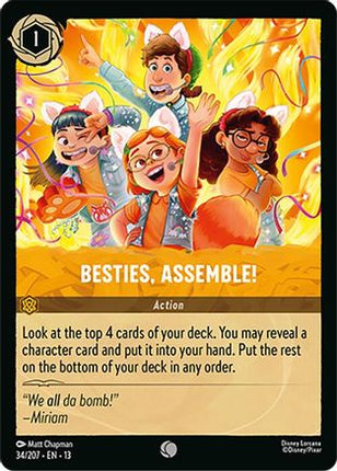 Besties, Assemble! (34/204) - Attack of the Vine Cold Foil