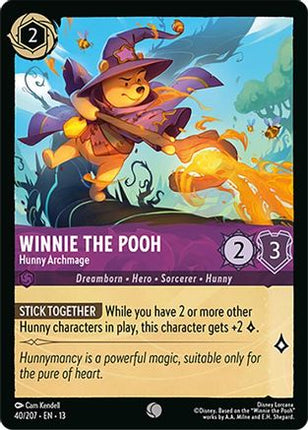 Winnie the Pooh - Hunny Archmage (40/204) - Attack of the Vine