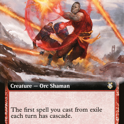 Wild-Magic Sorcerer (Extended Art) [Forgotten Realms Commander]