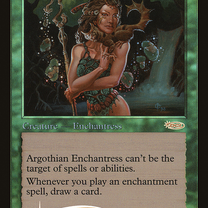 Argothian Enchantress [Judge Gift Cards 2003] Foil