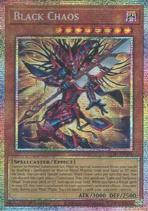 Black Chaos (Starlight Rare)  [CORI-EN001] 1st Edition
