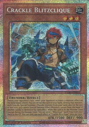 Crackle Blitzclique (Starlight Rare)  [CORI-EN012] 1st Edition