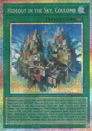 Hideout in the Sky, Coulomb (Starlight Rare)  [CORI-EN050] 1st Edition