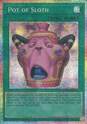 Pot of Sloth (Starlight Rare)  [CORI-EN061] 1st Edition