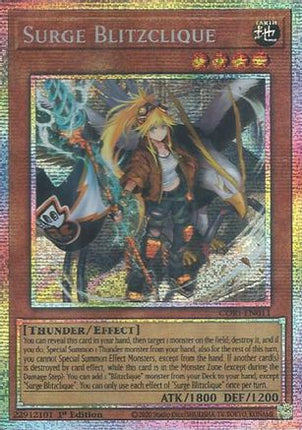 Surge Blitzclique (Starlight Rare)  [CORI-EN011] 1st Edition