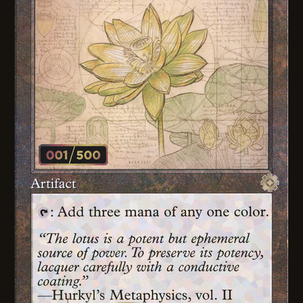 Gilded Lotus (Retro) [The Brothers' War Retro Artifacts] Serialized Foil