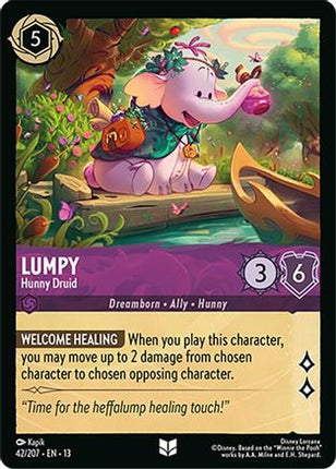 Lumpy - Hunny Druid (42/204) - Attack of the Vine Cold Foil
