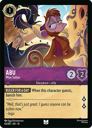 Abu - Wise Sultan (43/204) - Attack of the Vine