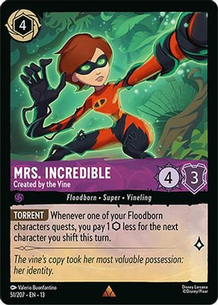 Mrs. Incredible - Created by the Vine (51/204) - Attack of the Vine
