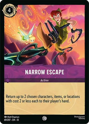 Narrow Escape (69/204) - Attack of the Vine Cold Foil