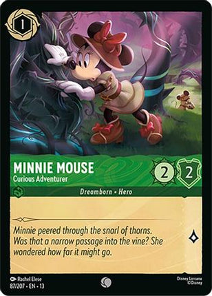 Minnie Mouse - Curious Adventurer (87/204) - Attack of the Vine