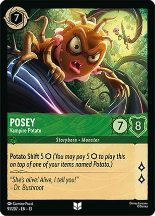Posey - Vampire Potato (91/204) - Attack of the Vine Cold Foil
