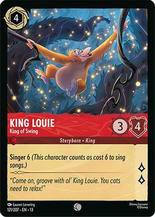 King Louie - King of Swing (121/204) - Attack of the Vine Cold Foil