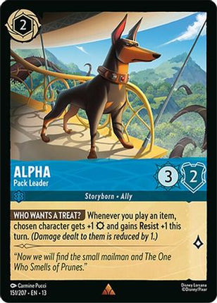 Alpha - Pack Leader (151/204) - Attack of the Vine Cold Foil