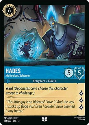 Hades - Meticulous Schemer (156/204) - Attack of the Vine Cold Foil