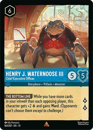 Henry J. Waternoose III - Chief Executive Officer (163/204) - Attack of the Vine Cold Foil