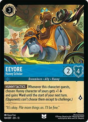 Eeyore - Hunny Scholar (164/204) - Attack of the Vine