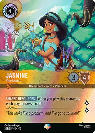 Jasmine - Vine Expert (Epic) (208/204) - Attack of the Vine Holofoil