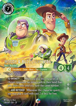 Woody & Buzz Lightyear - Best Buddies (Enchanted) (228/204) - Attack of the Vine Holofoil