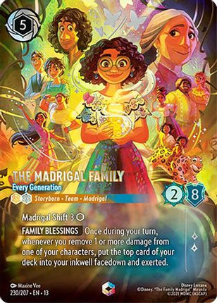 The Madrigal Family - Every Generation (Enchanted) (230/204) - Attack of the Vine Holofoil