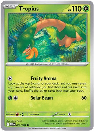 Tropius 001- ME05 Pitch Black