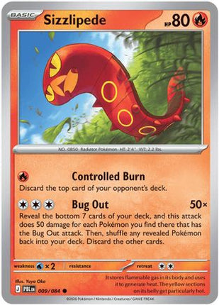 Sizzlipede 009- ME05 Pitch Black Reverse Holofoil