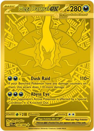 Mega Darkrai ex 120/084 - ME05 Pitch Black Holofoil