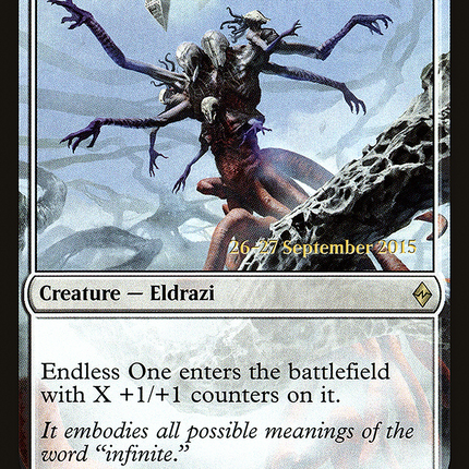 Endless One [Battle for Zendikar Promos] Prerelease Foil