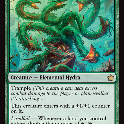 Mossborn Hydra [Foundations] Foil
