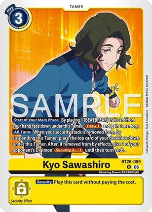 Kyo Sawashiro [BT26-089] [Timeless Bonds] Foil