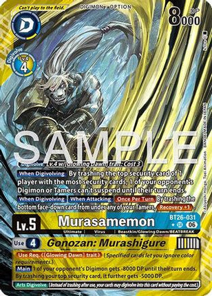 Murasamemon // Gonozan: Murashigure (Alternate Art) [BT26-031] [Timeless Bonds] Foil