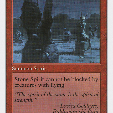 Stone Spirit [Fifth Edition]