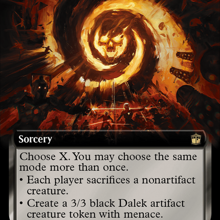 Doomsday Confluence (Extended Art) [Doctor Who] Surge Foil