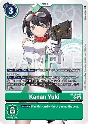 Kanan Yuki [BT26-090] [Timeless Bonds] Foil
