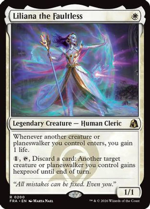Liliana the Faultless (200) [Reality Fracture] Foil