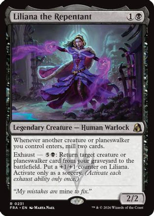 Liliana the Repentant (231) [Reality Fracture]