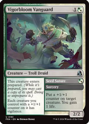 Vigorbloom Vanguard (161) [Reality Fracture] Foil