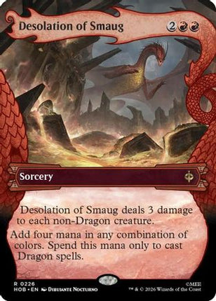 Desolation of Smaug (Showcase) (226) [The Hobbit] Foil