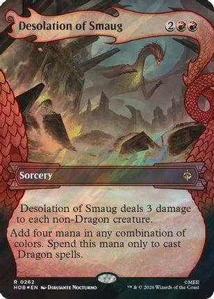 Desolation of Smaug (Showcase) (Surge Foil) (262) [The Hobbit] Foil