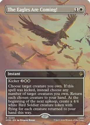 The Eagles Are Coming! (Borderless) (205) [The Hobbit] Foil