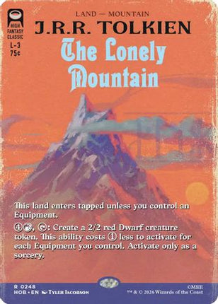 The Lonely Mountain (Borderless) (248) [The Hobbit] Foil