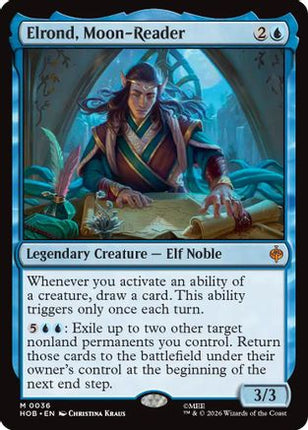 Elrond, Moon-Reader (036) [The Hobbit] Foil